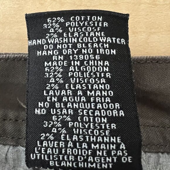 GRACE in LA Women's Jeans Size 29 Skinny Stripe Side Stretch Raw Hem Olive Green - Picture 12 of 13